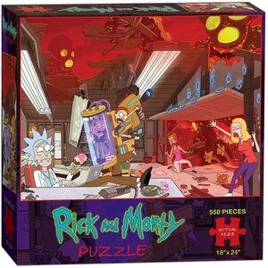 Rick and Morty Jigsaw Puzzle 550 Pieces New in Box